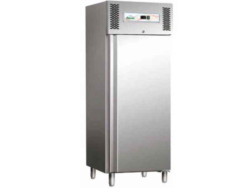 STATIC REFRIGERATOR 600 LT STAINLESS WITH VENTILATOR