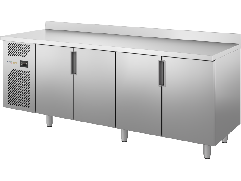 REFRIGERATED TABLE 4 DOORS SERIES 70 GRID 40 X 60 TEMP. -15 ° -18 °