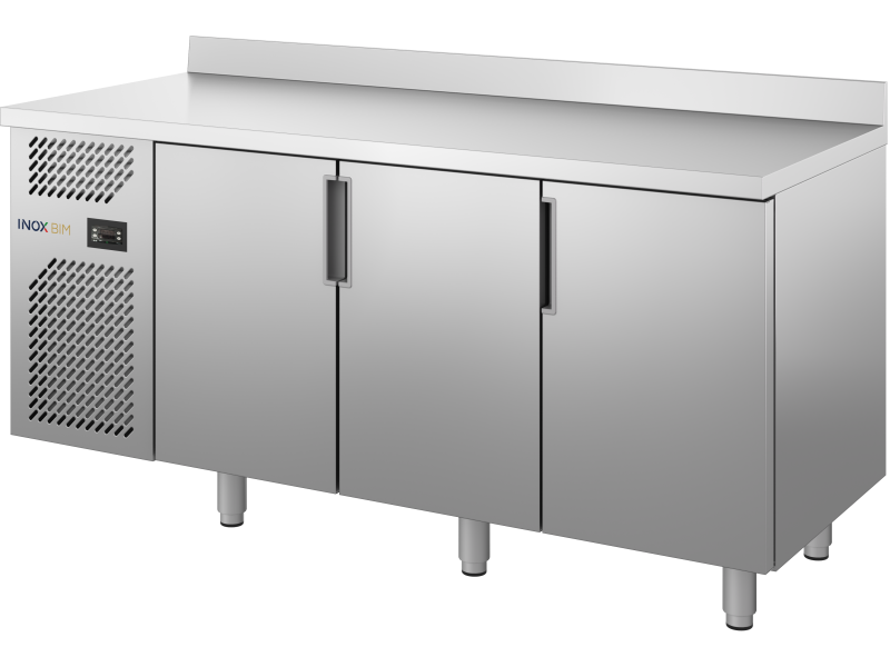 REFRIGERATED TABLE 3 DOORS SERIES 60 TEMP. 0 ° + 8 °