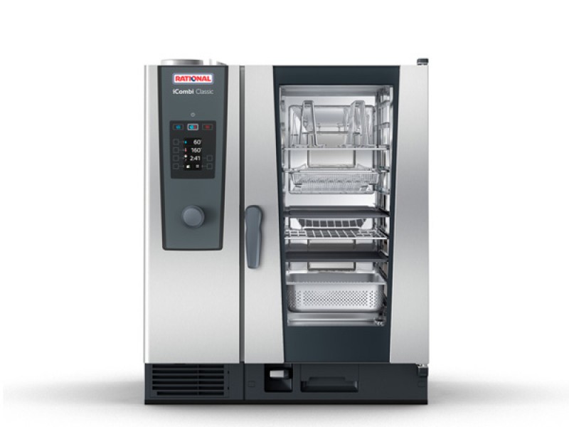 OVEN RATIONAL MOD. COMBIMASTER PLUS GAS WITH BOILER 10 GN 1/1