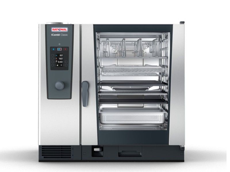 OVEN RATIONAL MOD. COMBIMASTER PLUS ELECTRIC WITH BOILER 10 GN 2/1