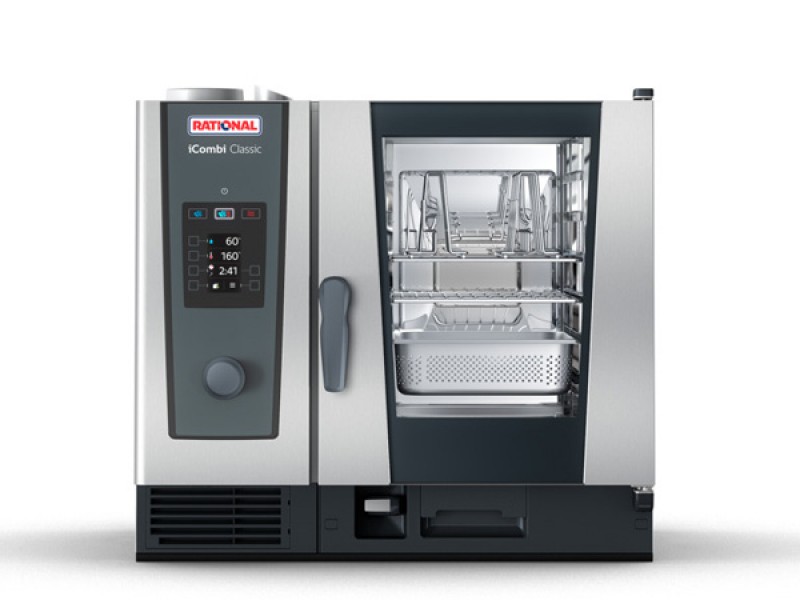 OVEN RATIONAL MOD. COMBIMASTER PLUS ELECTRIC WITH BOILER 6 GN 1/1