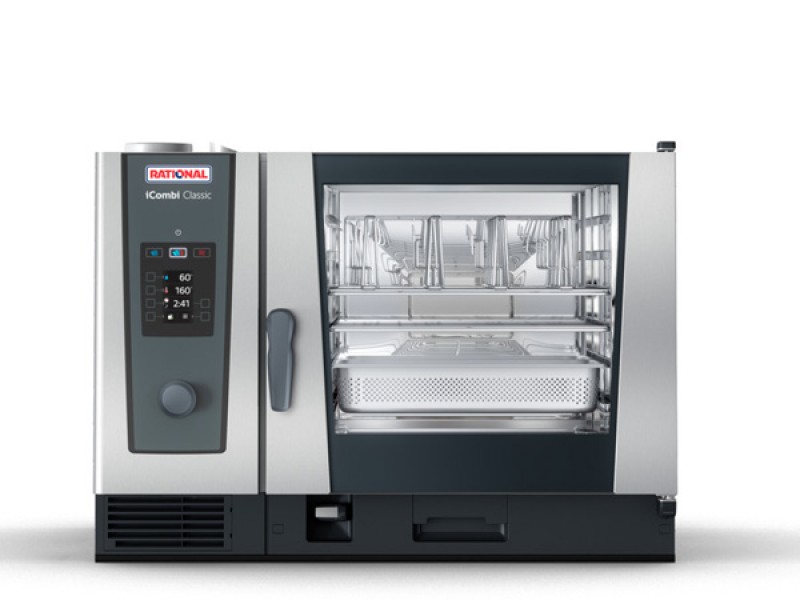OVEN RATIONAL MOD. COMBIMASTER PLUS ELECTRIC WITH BOILER 6 GN 2/1 OR 12 GN 1/1