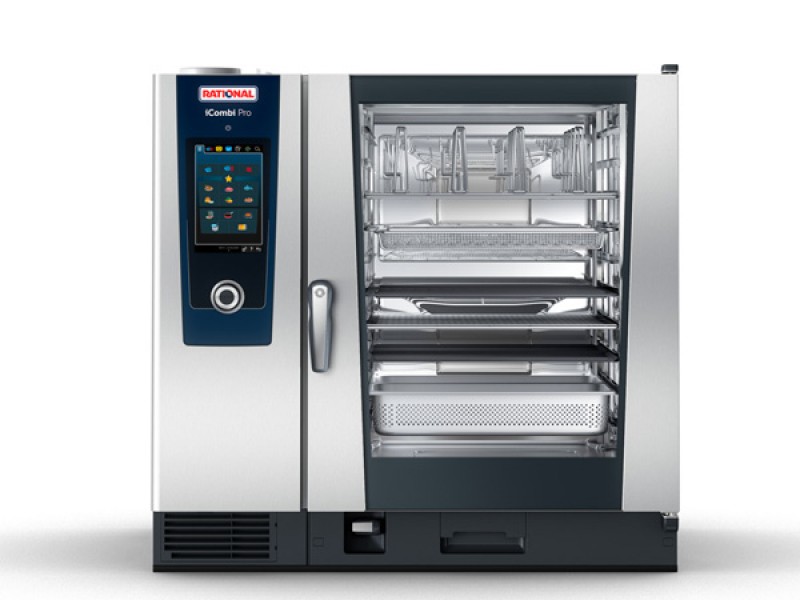 OVEN RATIONAL SELFCOOKINGCENTER ELETRIC 10 GN 2/1 O 20 GN 1/1 WITH BOILER