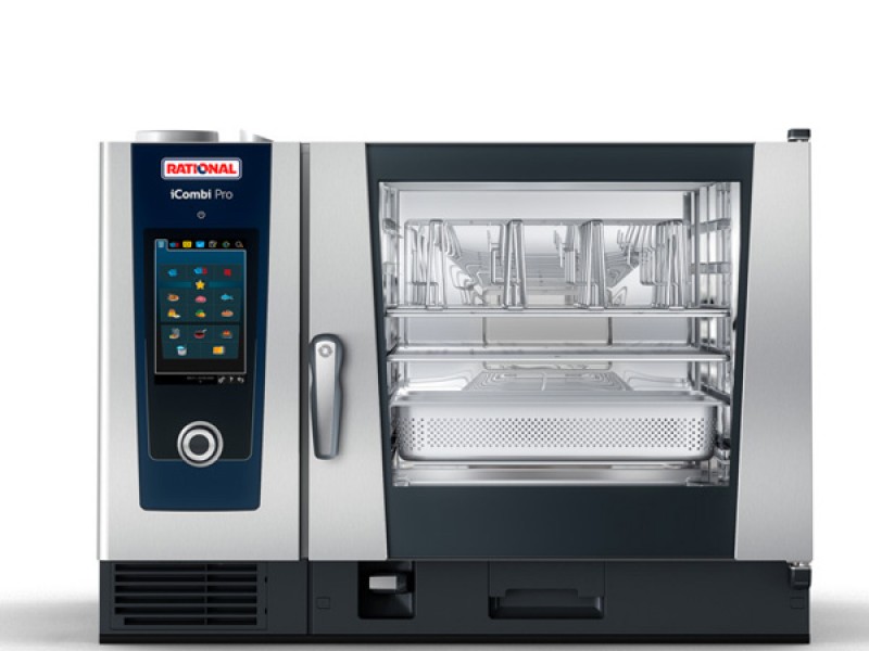 OVEN RATIONAL SELFCOOKINGCENTER GAS 6 GN 2/1 O 12 GN 1/1 WITH BOILER