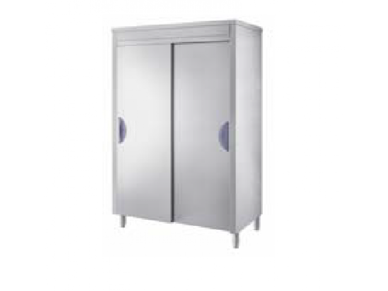NEUTRAL CABINET FOR DISHES WITH SLIDING DOORS W130XD70XH200