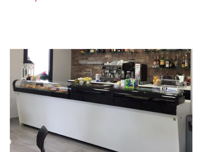 BAR COUNTER START UP L3500 / DXH1150 WITH CURVED AND TEMPERED GLASS 