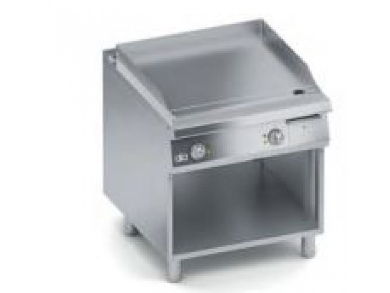 ELECTRIC FRY TOP SMOOTH PLATE WITH SHAFT A DAY SERIES 90 SOLUTION