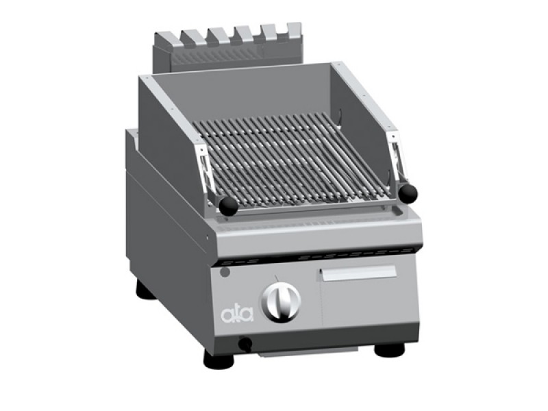 MOBILE BENCH LAVA ROCK GRILL FOR FISH SERIES 70
