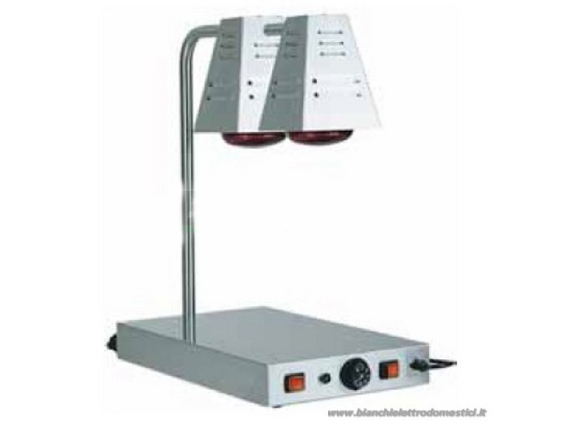 HOT STAINLESS STEEL FLAT WITH 2 INFRARED LAMPS W 58