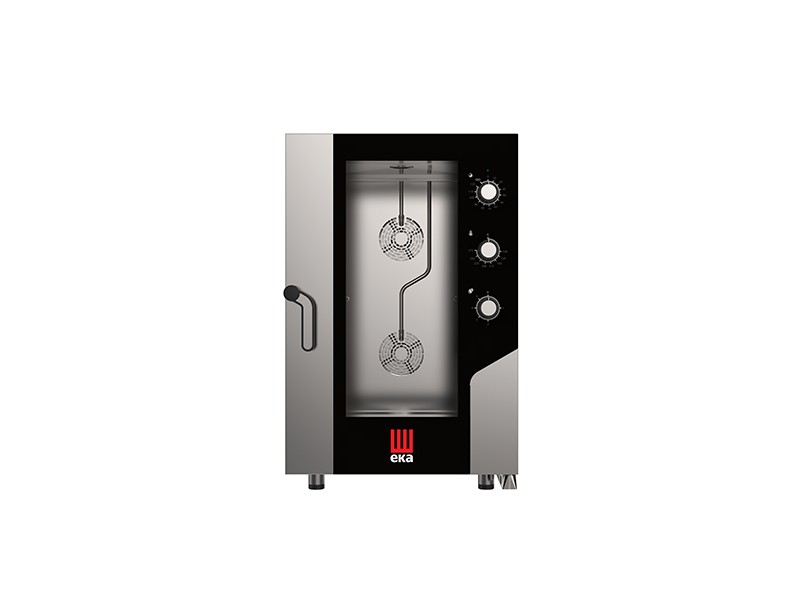 ELECTRIC COMBI OVEN WITH STEAM CONVENTION 11 TRAYS 1/1 GN WITH ELECTROMECHANICAL PANEL mod.MKF 1111 S
