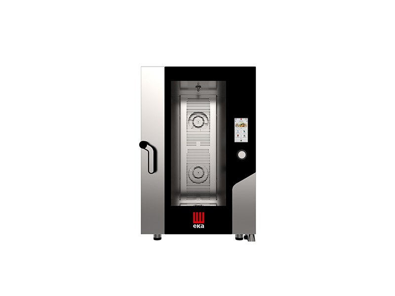 ELECTRIC COMBI OVEN WITH STEAM CONVENTION 11 TRAYS 1/1 GN WITH TOUCH SCREEN mod. MKF 1111 TS