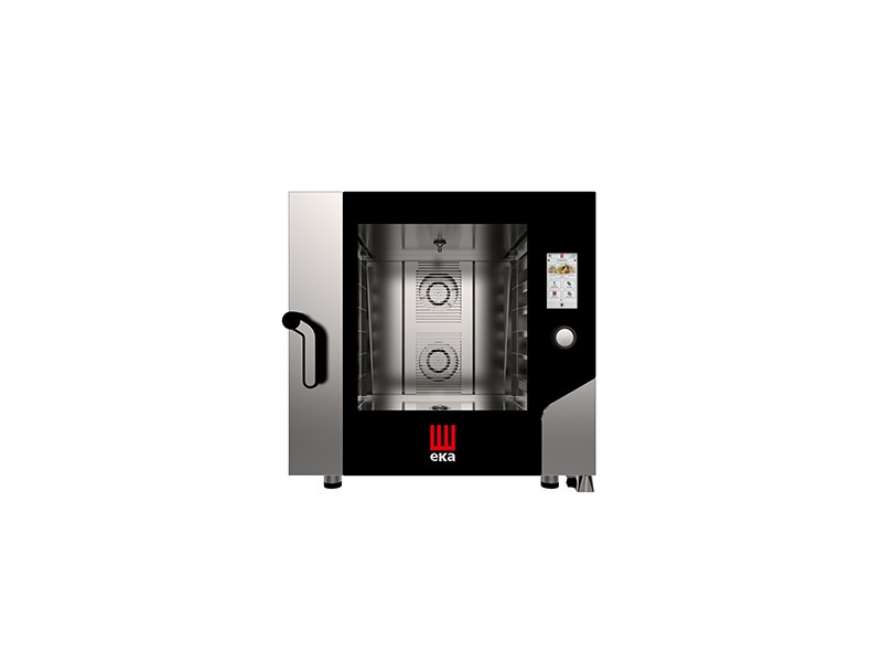 ELECTRIC COMBI OVEN WITH STEAM CONVECTION 6 TRAYS 600 X 400 MM WITH TOUCH SCREEN mod. MKF 664 TS