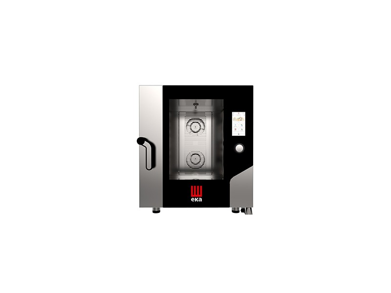 ELECTRIC COMBI OVEN WITH STEAM CONVENTION 7 TRAYS 1/1 GN WITH TOUCH SCREEN mod. MKF 711 TS