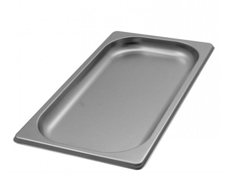 TEGLIA IN ACCIAIO INOX AISI 304 GN 1/3 H 15