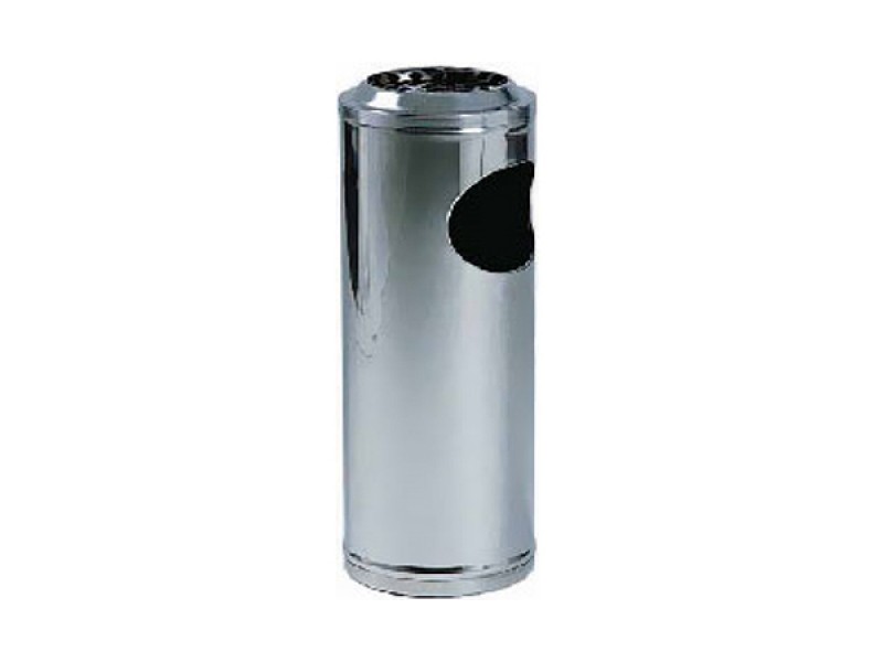 ASHTRAY WASTEPAPER COVER MESH CHROME