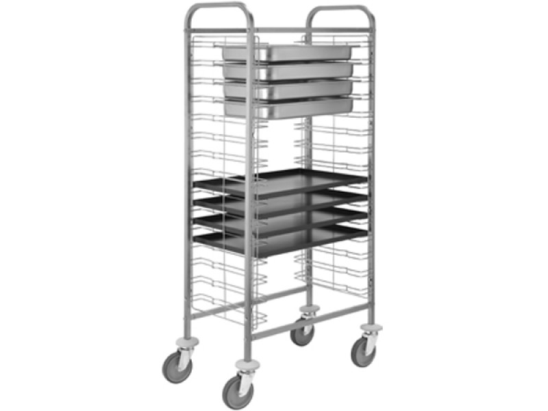 BASIN HOLDER CART 10 GN 1/1 H 6.5