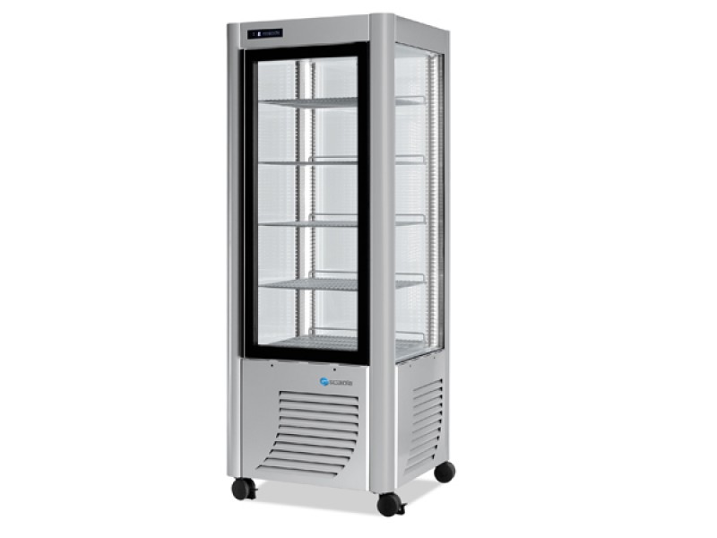 SHOWCASE FOR CHOCOLATE PRALINE RECTANGULAR SHELVES PRAL MOD 400 F LED LIGHTS