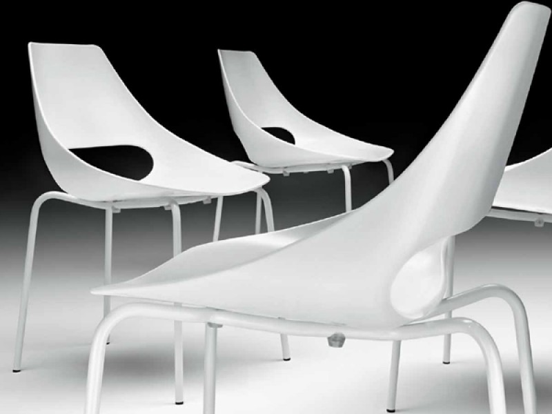 CHAIR MOD. ECHO OUTDOOR PAINTED FRAME