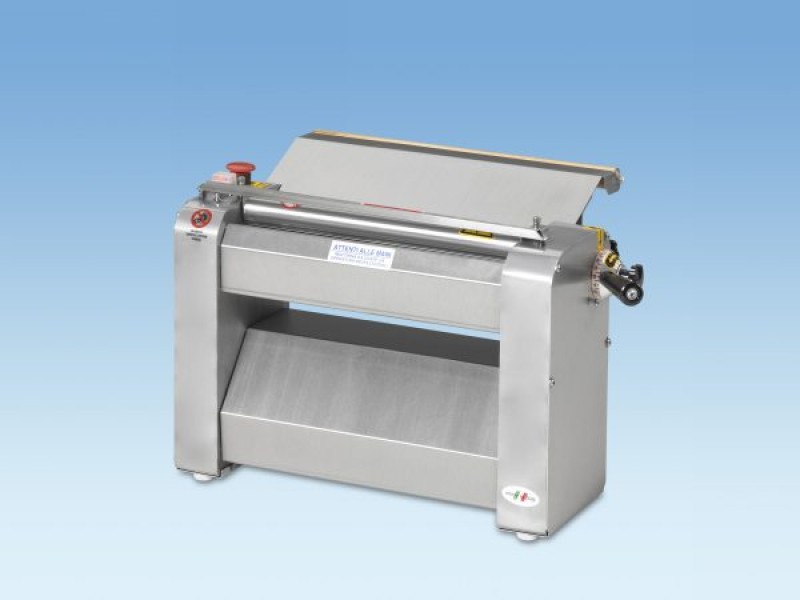 SHEETER FRESH PASTA AND PIZZA MOD. SF400X THREE PHASE STEEL ROLLS 40 CM