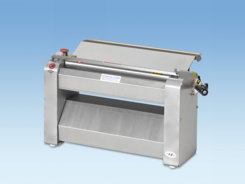 SHEETER FRESH PASTA AND PIZZA MOD. SF500X THREE PHASE STEEL ROLLS 50 CM