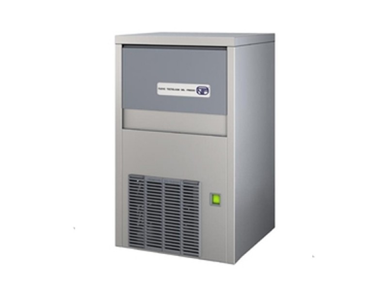 GRANULAR CHIP ICE MAKER MOD TOM-SLF130 WITH CONTAINER