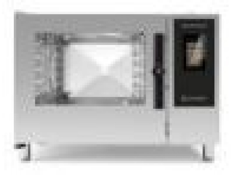 FORNO COMBI ELETTRICO 6 TEGLIE GN 2/1 o 12 TEGLIE GN 1/1 MOD. SYNAPSY SYE062B CON COMANDI ELETTROMECCANICI