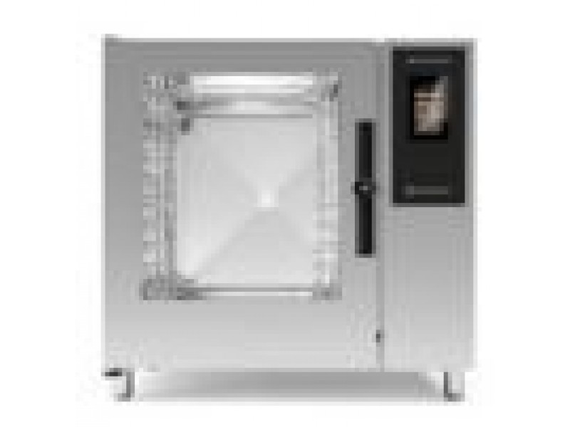 FORNO COMBI A GAS 10 TEGLIE GN 2/1 o 20 TEGLIE GN 1/1 MOD. SYNAPSY SYG102B CON COMANDI ELETTROMECCANICI