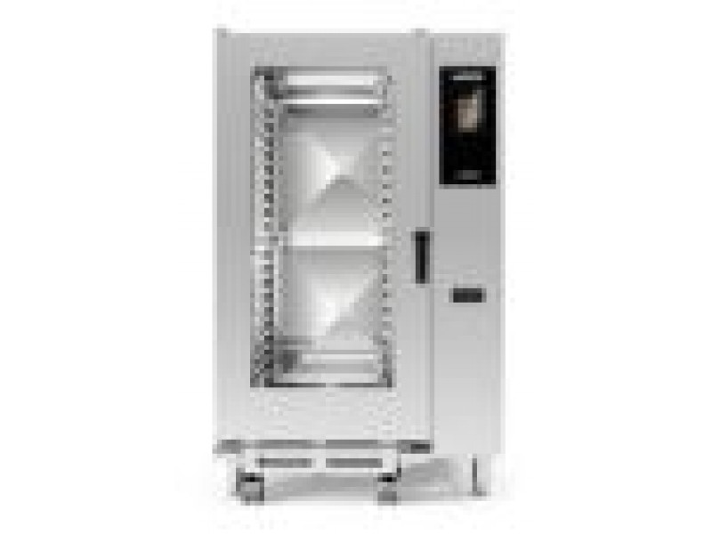 FORNO COMBI ELETTRICO 20 TEGLIE GN 2/1 o 40 TEGLIE GN 1/1 MOD. SYNAPSY SYE202B CON COMANDI ELETTROMECCANICI