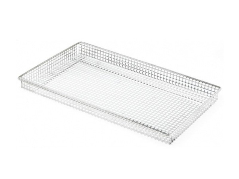 PERFORATED TRAY GN 1/1STAINLESS STEEL FOR FRYING
