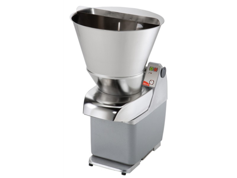 VEGETABLE CUTTER MOD. TR210 HOPPER WITH AUTOMATIC TABLE 1 SPEED