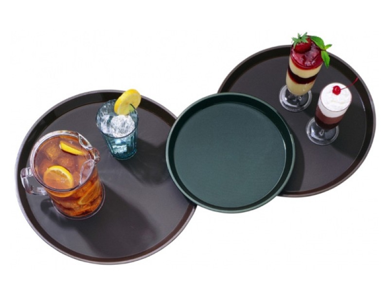 ROUND PROPYLENE SKIDPROOF TRAY DIAM. 40.6