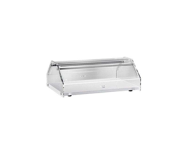 SHOWCASE FOR CROISSANT W 50 CM PAINTED GLOSSY WHITE