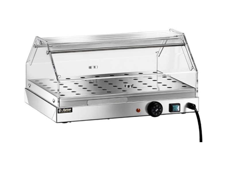 HEATED SHOWCASE 1 STAINLESS STEEL SHELF TEMPERATURE 30/90 ° C