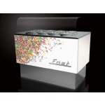 ICE CREAM POZZETTO COUNTER MOD. FAST 8 HOLE 130 CM