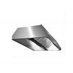 CENTRAL EXTRACTOR HOOD STAINLESS STEEL WITHOUT ASPIRATOR W280XD130XH45
