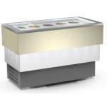 CONSERVATORE PER GELATO MANTECATO E GRANITE MOD. CARRARA 10 CREAM VISTA