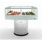 VETRINA PRALINERIA/PASTICCERIA CONVERTIBILE MOD. COLONNA L 1200 UC