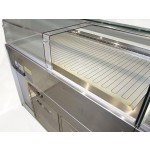 PASTRY COUNTER WINDOW DROP IN HOT DRY WITH GLASS CLOSED CASTEL WITHOUT PANELS W172XD81,5XH120