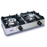 PROFESSIONAL HORIZONTAL GAS COOKER 2 FIRE CAST IRON