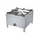 GAS COOKER WITH  REMOVABLE BURNER