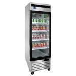 700lt BT FREEZER WITH GLASS DOOR mod MCF8701-GR