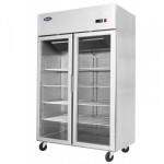 ARMADIO TN 1400 Lt DOPPIA PORTA IN VETRO MODELLO MCF8605-GR