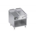 ELECTRIC FRY TOP SMOOTH PLATE WITH SHAFT A DAY SERIES 90 PERFORMANCE