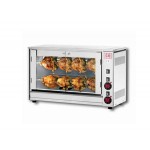 ELECTRIC CHICKEN SPIT SINGLE SUPERIMPOSED RODS E-8P-S2