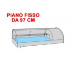 REFRIGERATED SHOWCASE MOD. GRANSUSHI FIXED PLANE 97 CM