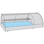 REFRIGERATED SHOWCASE FOR TAPAS MOD.GRANTAPAS 4 PI