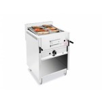 GAS GRID LAVASTONE WITH OPEN DOOR L-65 MOB