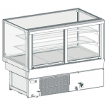 VETRINA MOD ILIUM NEUTRA VBD H 1151 L 1430 2 MENSOLE REFRIGERATE SENZA PANNELLATURA UC