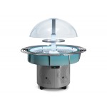 REFRIGERATED EXHIBITOR DA BUFFET MOD.ISOLA ARCOBALENO WITH SHELVES